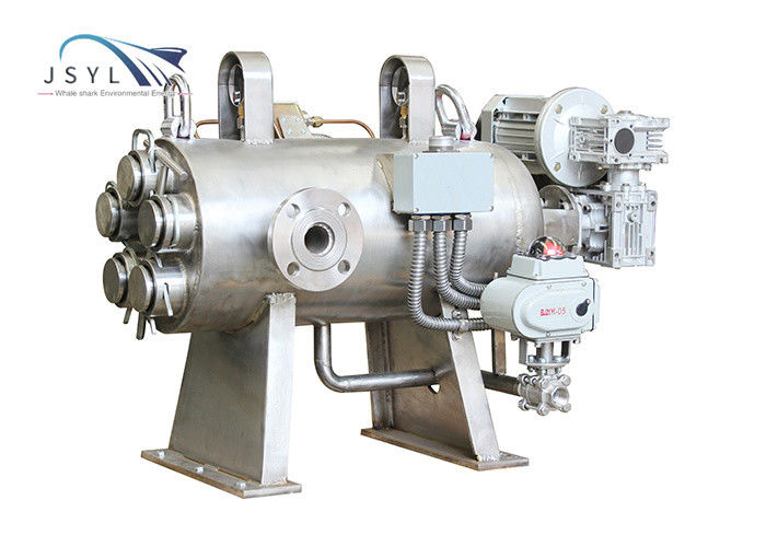Sinter Mesh 50 Mikron Otomatik Ters Yıkama Filtresi Hızlı Takma Tasarımı