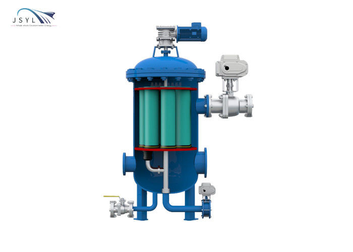2-3m3/H Alçak Basınçlı Su Filtresi DN25 20 Mikron Otomatik Geri Yıkamalı Süzgeç