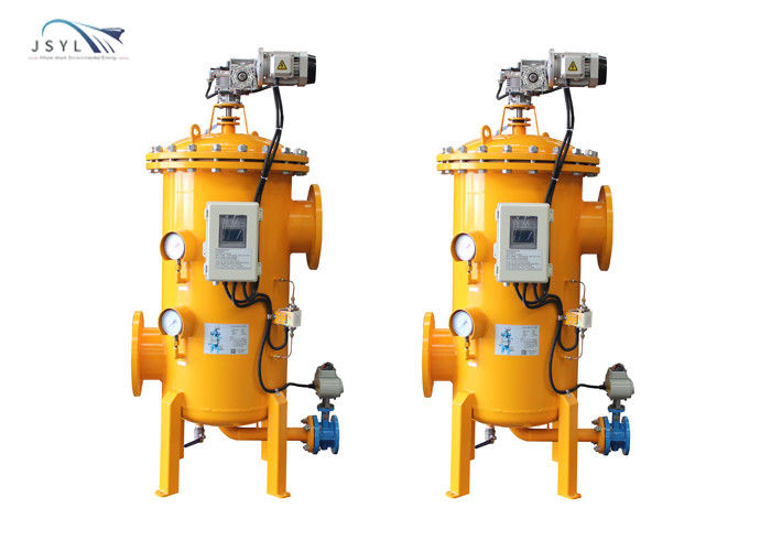 2-3m3/H Alçak Basınçlı Su Filtresi DN25 20 Mikron Otomatik Geri Yıkamalı Süzgeç