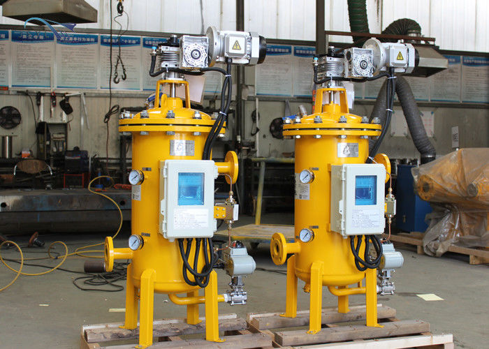 DN200 100um Alçak Basınçlı Su Filtresi 100 Mikron Otomatik Ters Yıkama Filtresi